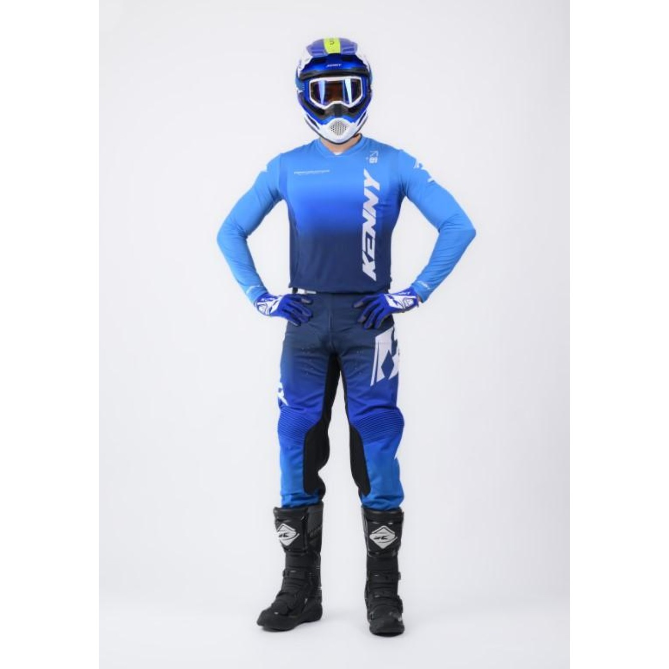 Kenny | Cross Shirt Performance Gradient Blue