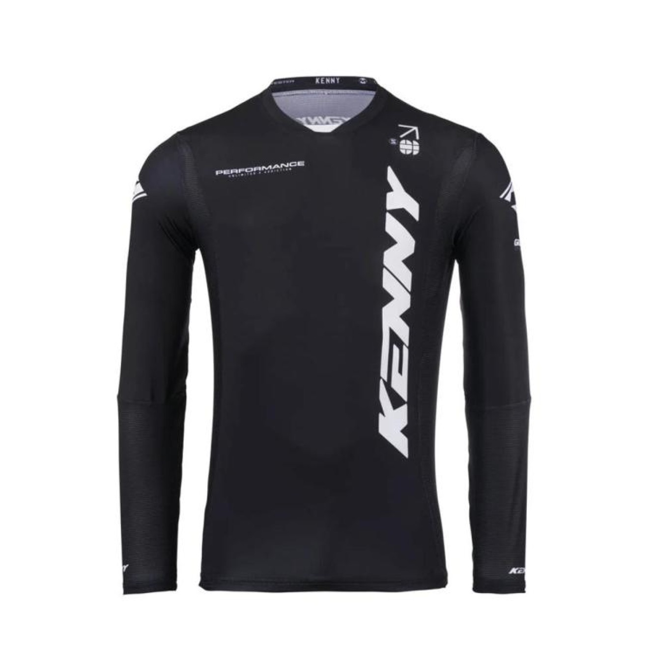 Kenny | Cross Shirt Performance Solid Zwart