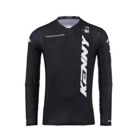 Kenny | Cross Shirt Performance Solid Zwart