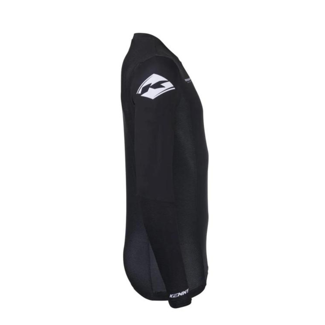 Kenny | Cross Shirt Performance Solid Zwart