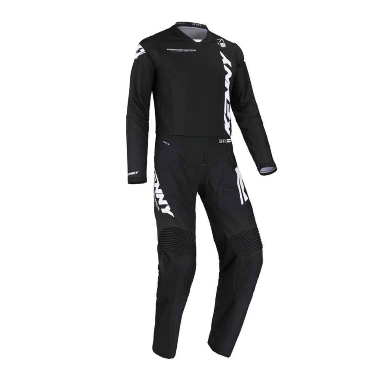 Kenny | Cross Shirt Performance Solid Zwart
