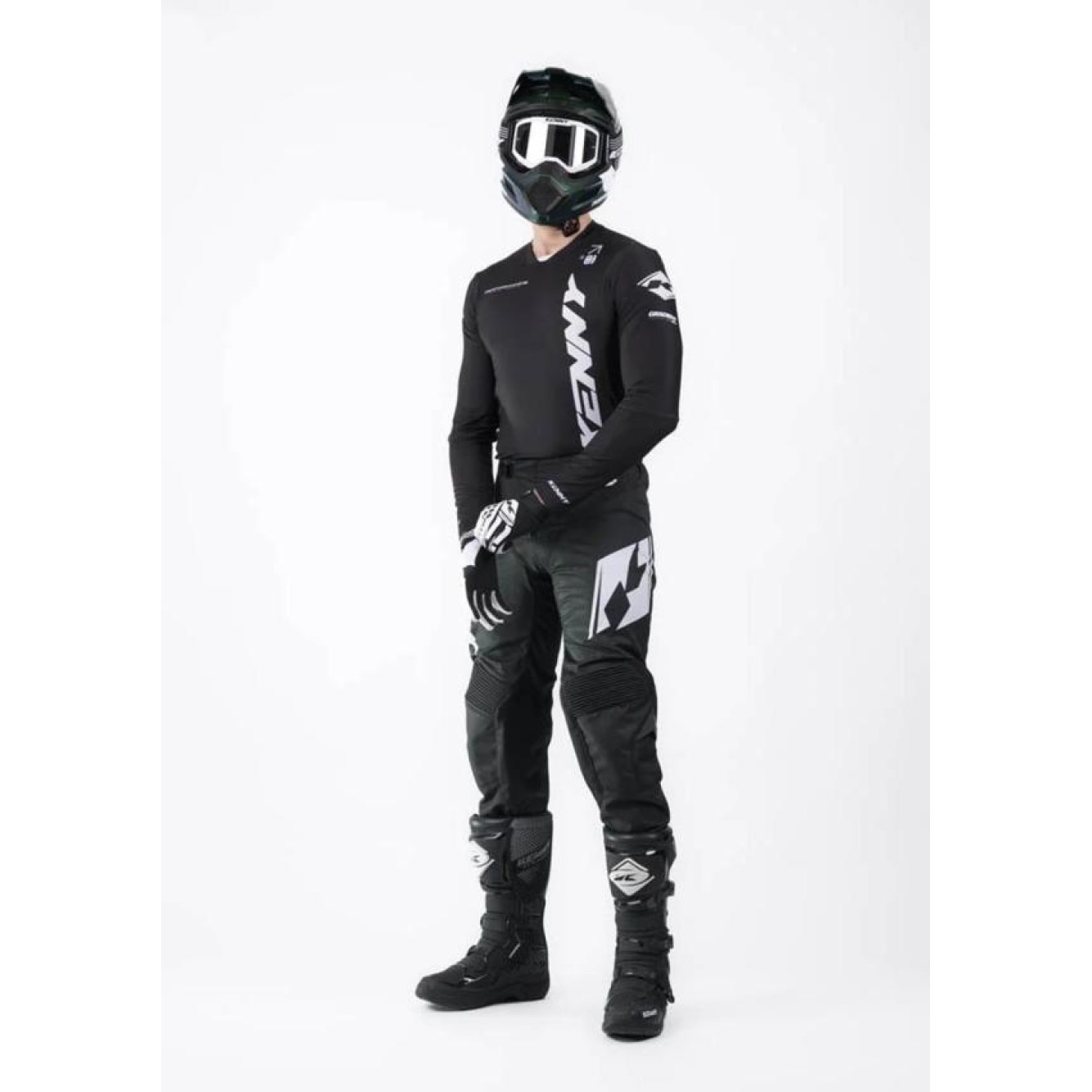 Kenny | Cross Shirt Performance Solid Zwart