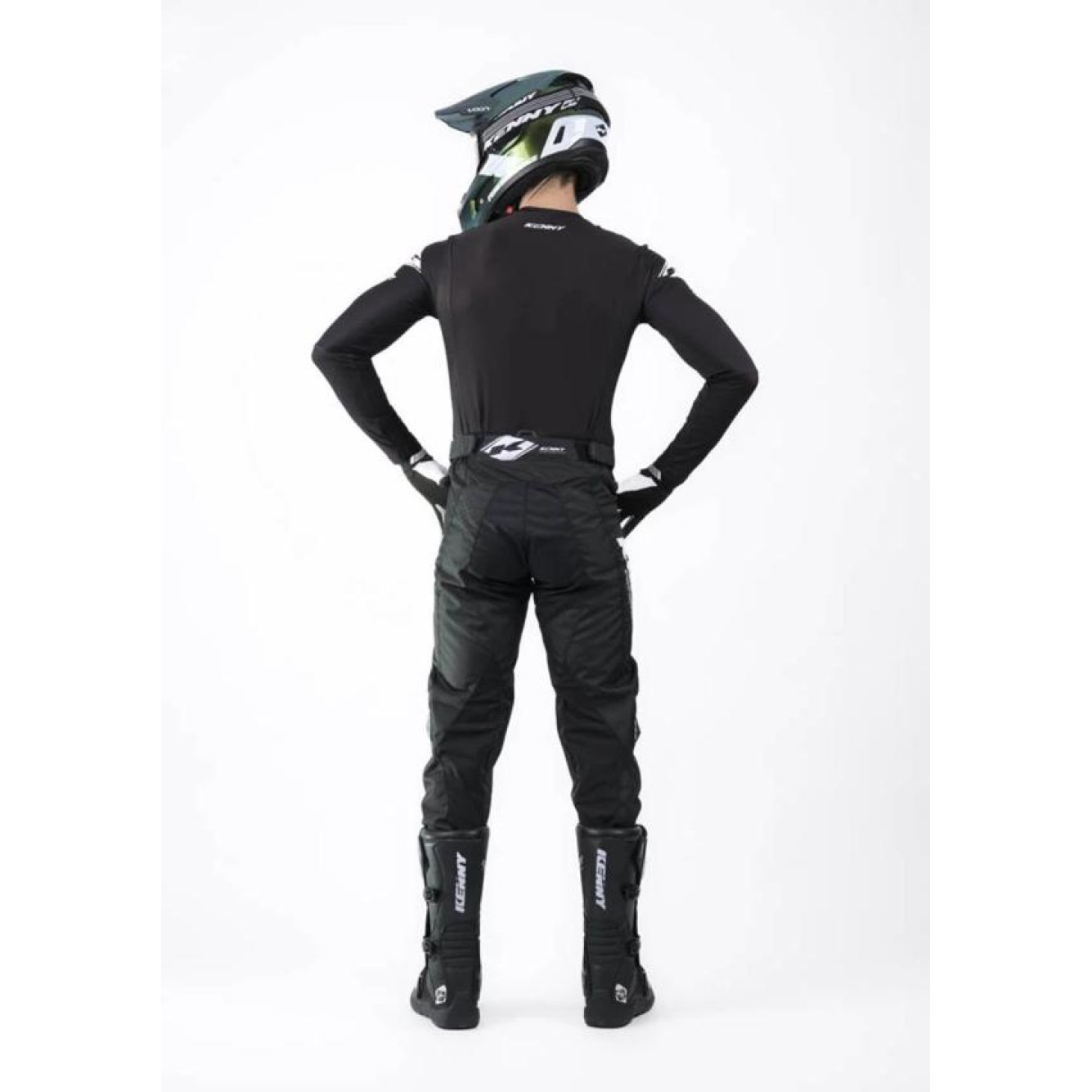 Kenny | Cross Shirt Performance Solid Zwart
