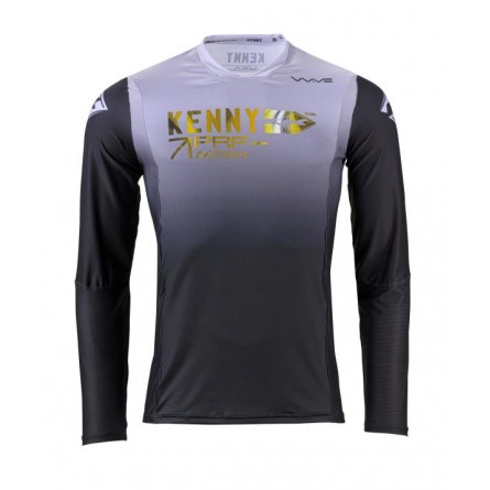 Kenny | Cross-Shirt Performance Wave Grijs