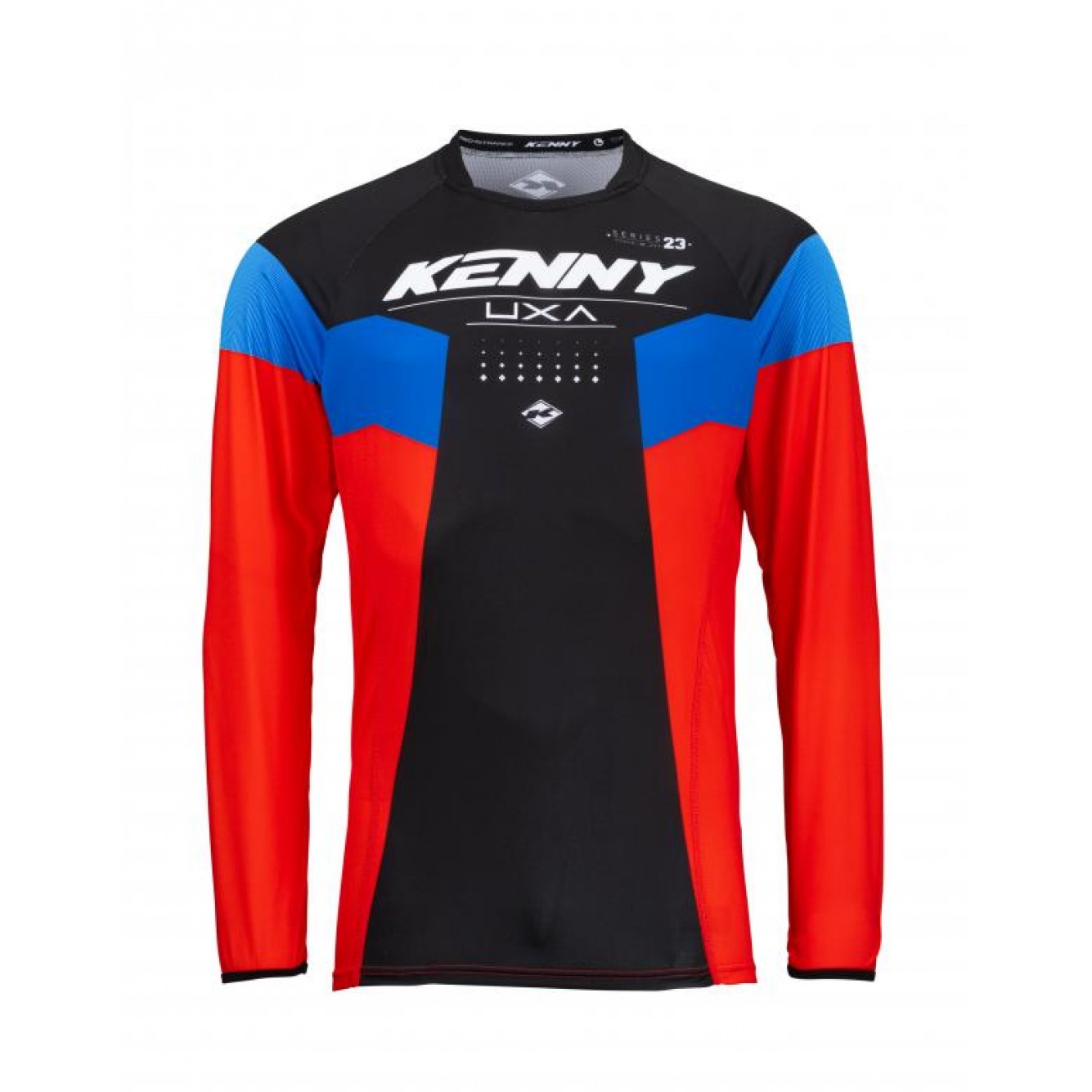 Kenny | Cross Shirt Titanium Rood / Zwart