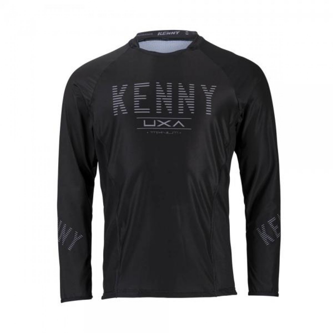 Kenny | Cross Shirt Titanium Zwart