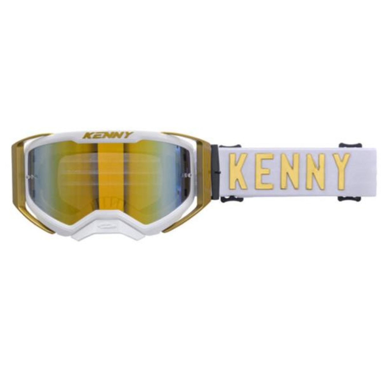 Kenny | Crossbril Performance EVO 2 Wit/Goud