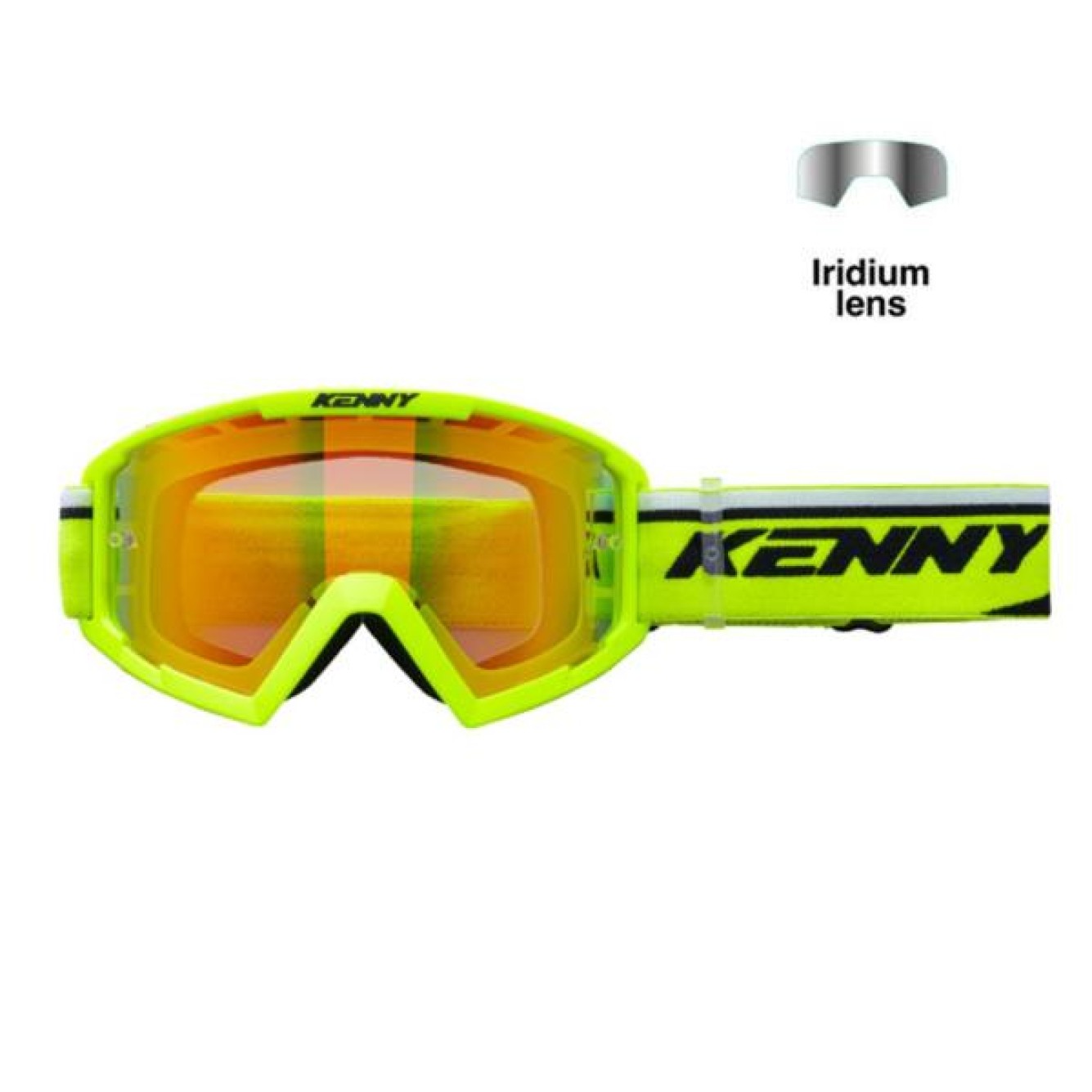 Kenny | Crossbril Track Neon Geel