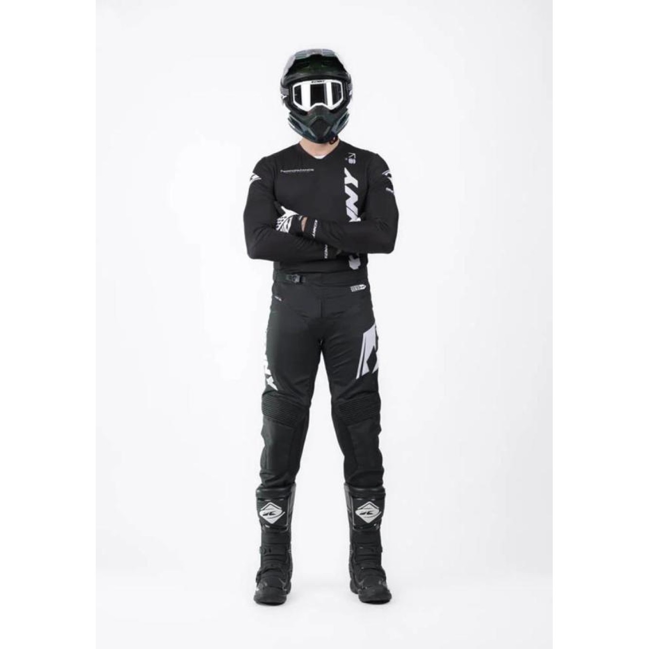 Kenny | Crossbroek Performance Solid Zwart