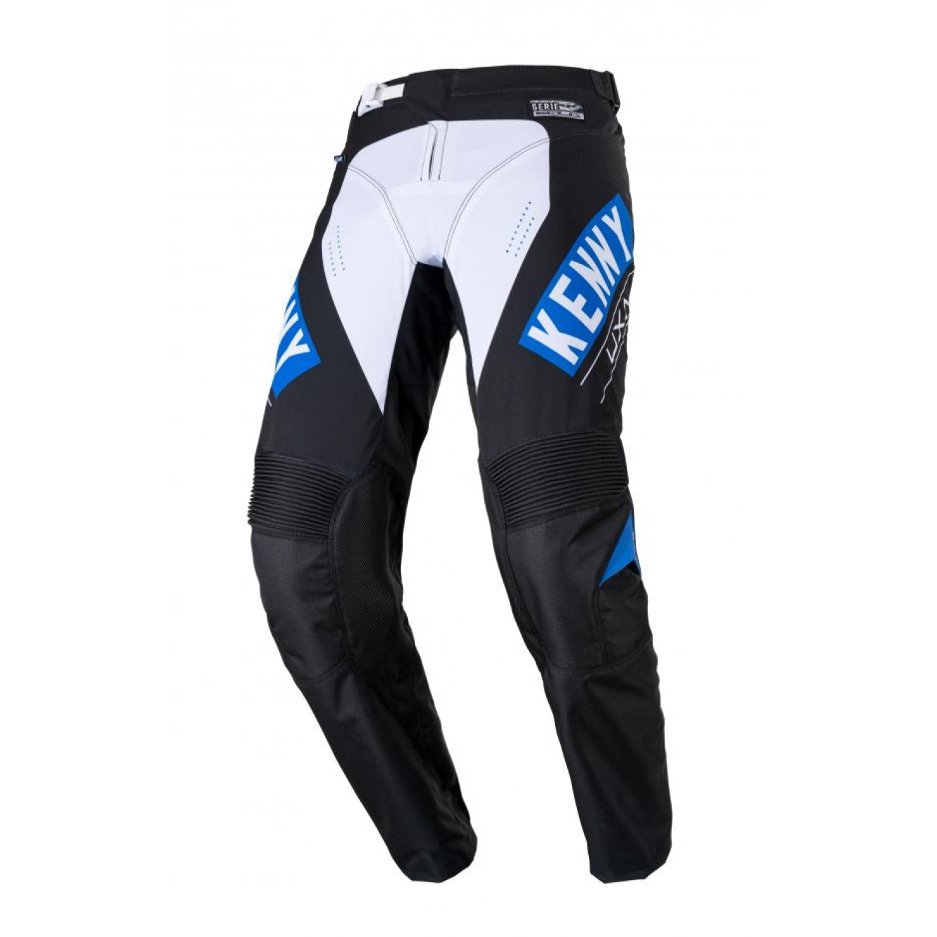 Kenny | Crossbroek Performance Zwart / Blauw