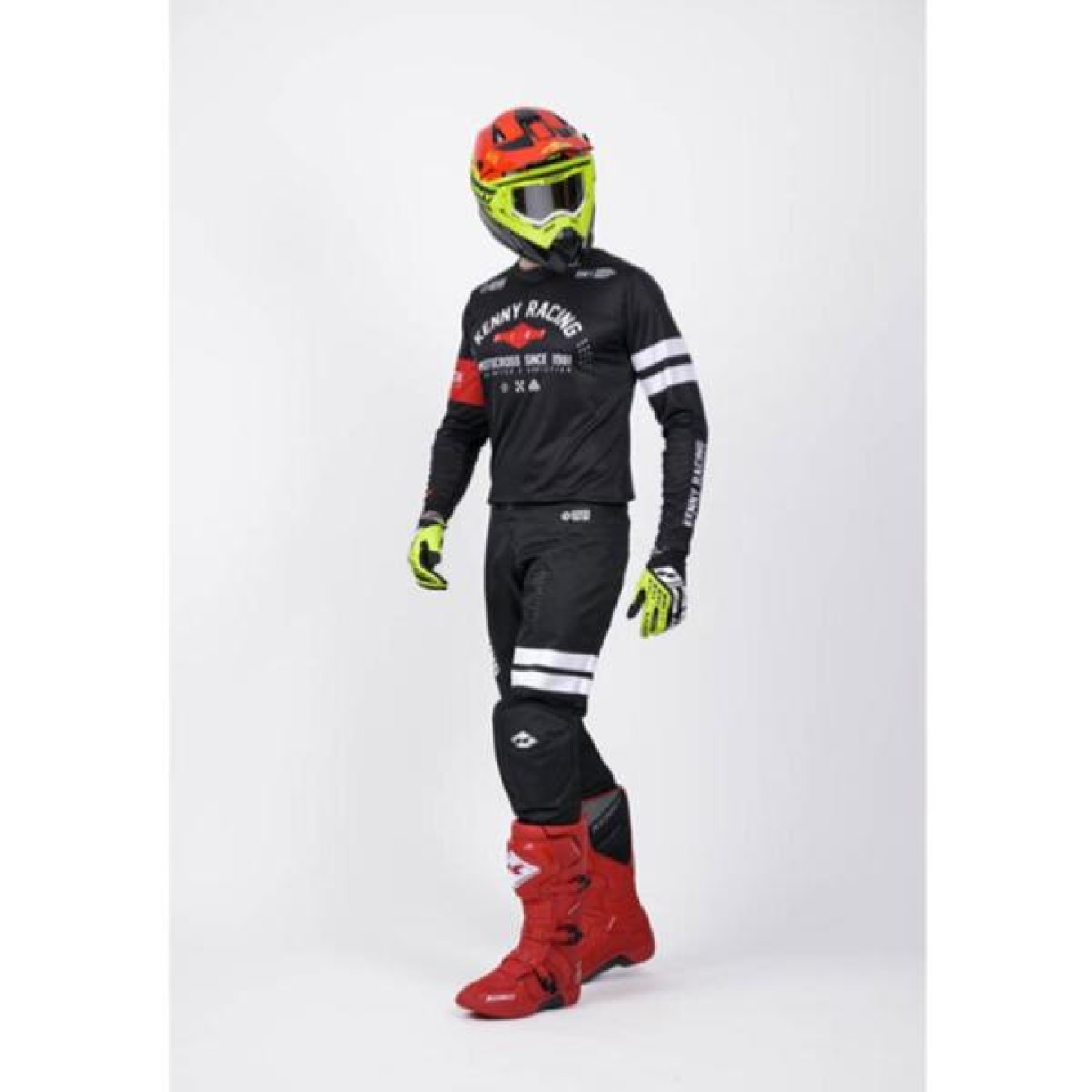 Kenny | Crossbroek Track Dirt Zwart