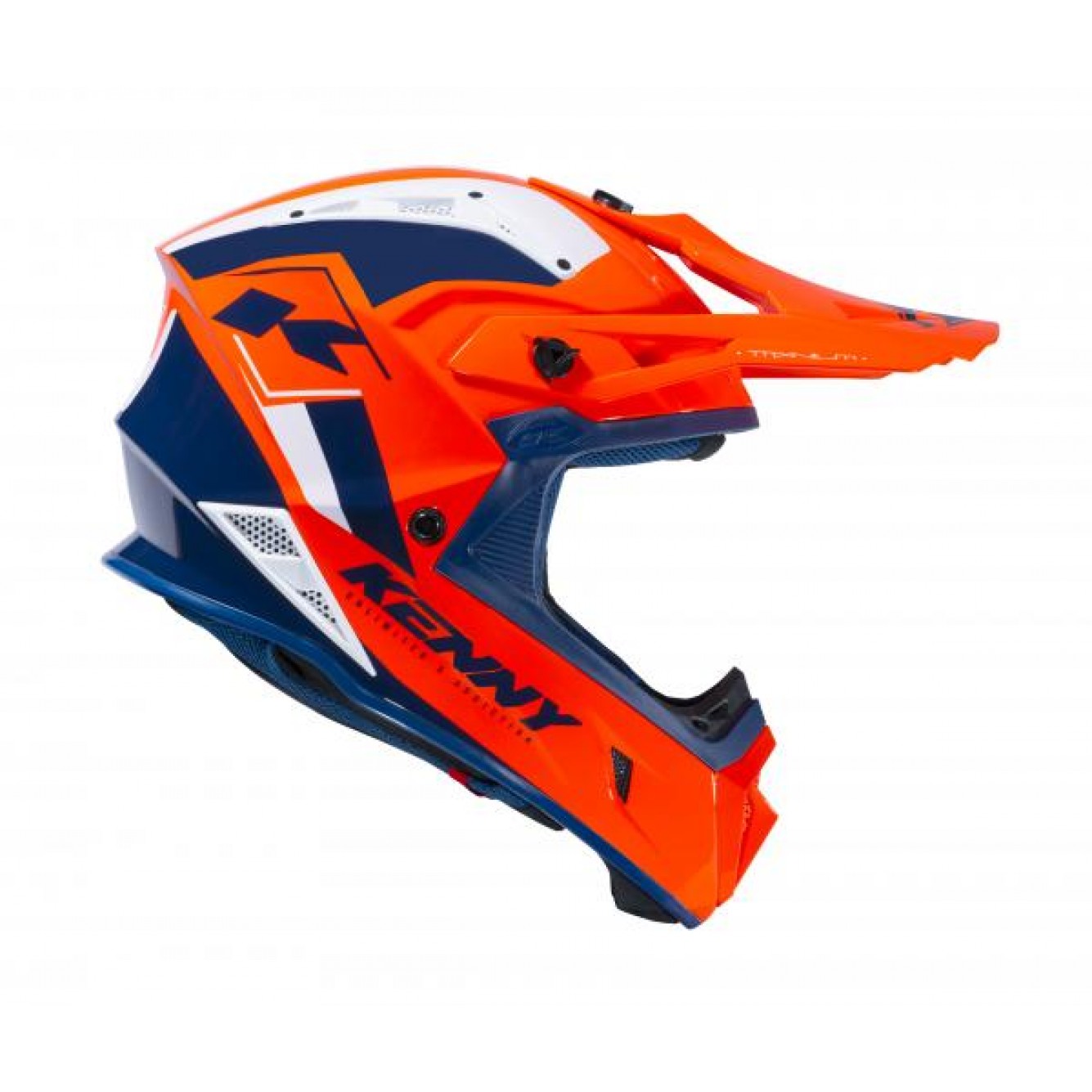 Kenny | Crosshelm Titanium Graphic Oranje