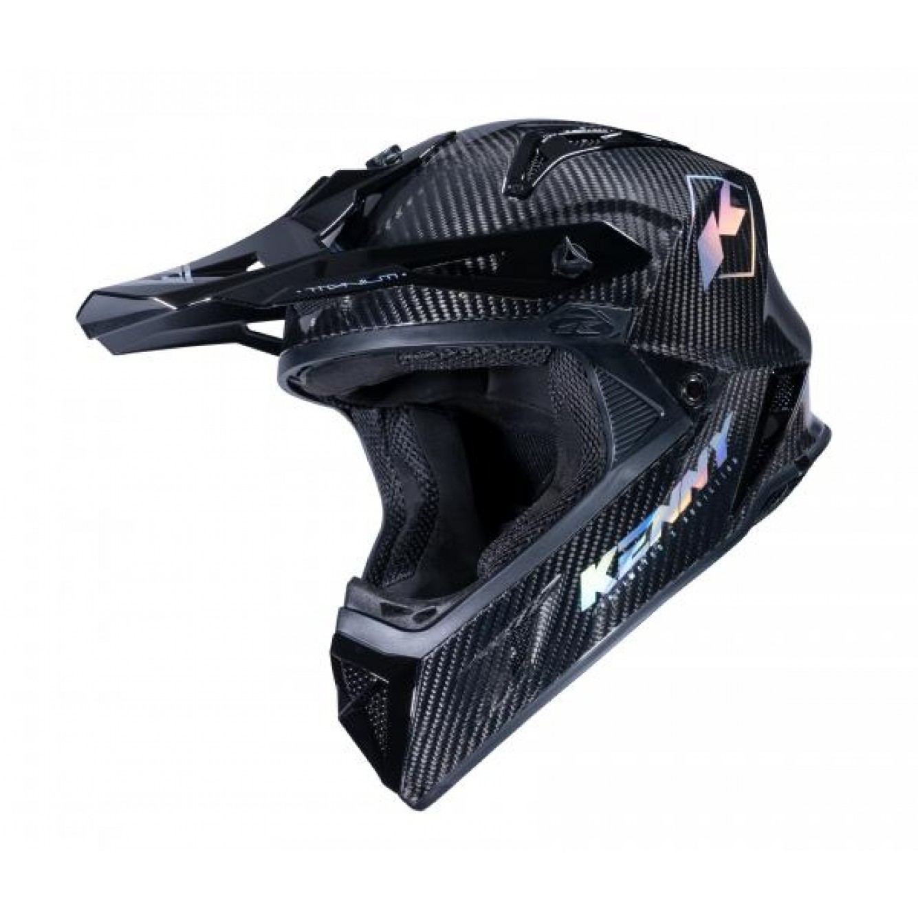 Kenny | Crosshelm Titanium Carbon Solid Black