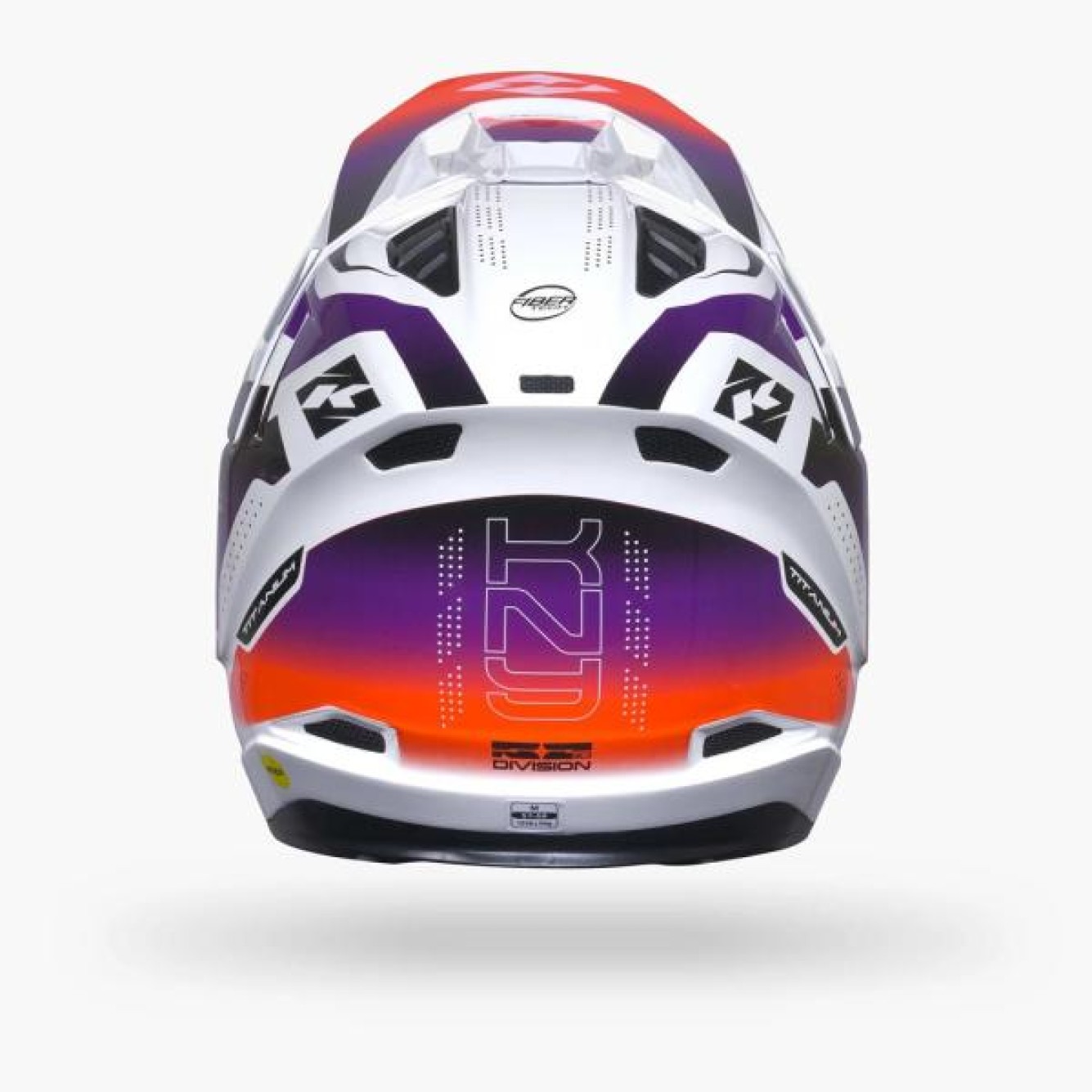 Kenny | Crosshelm Titanium Graphic Icon Oranje/Paars