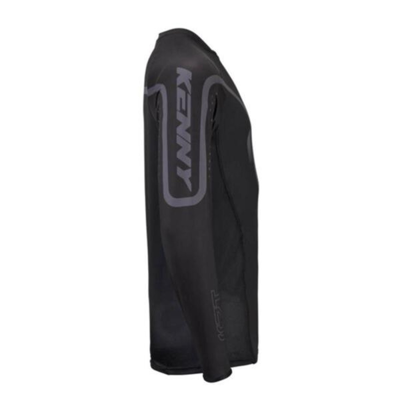 Kenny | Cross Shirt Titanium Zwart