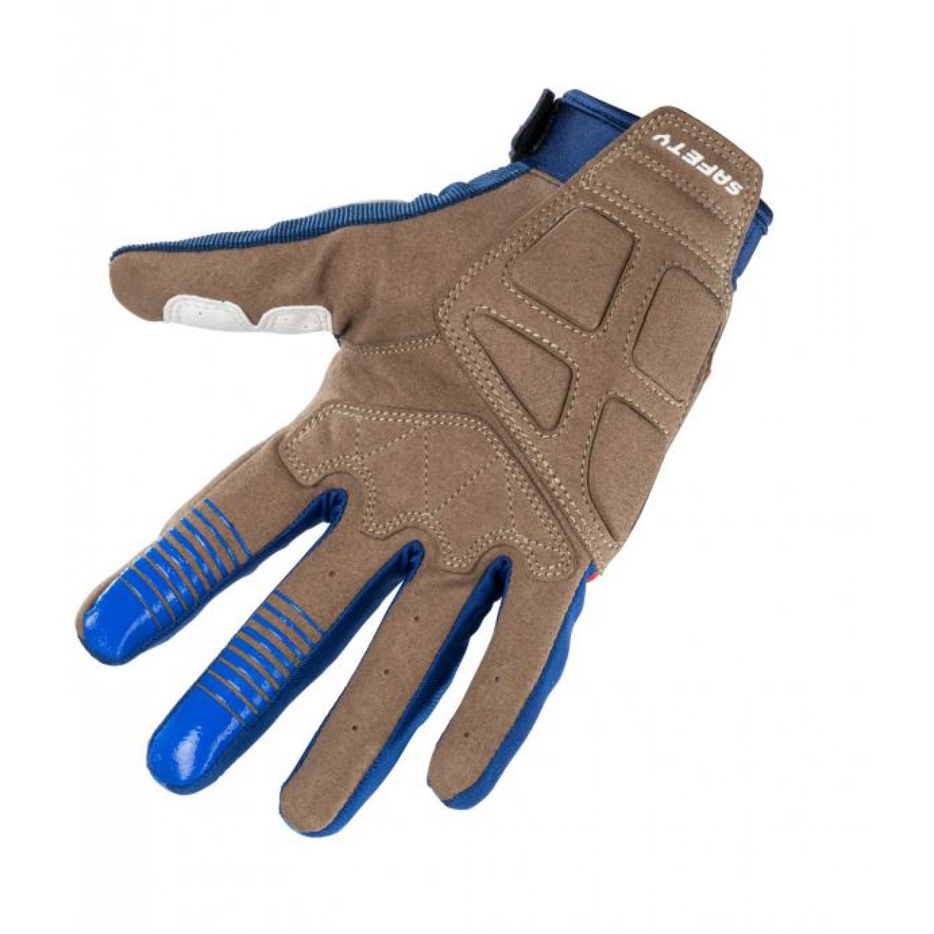 Kenny | Handschoenen Safety Blauw/Wit/Rood