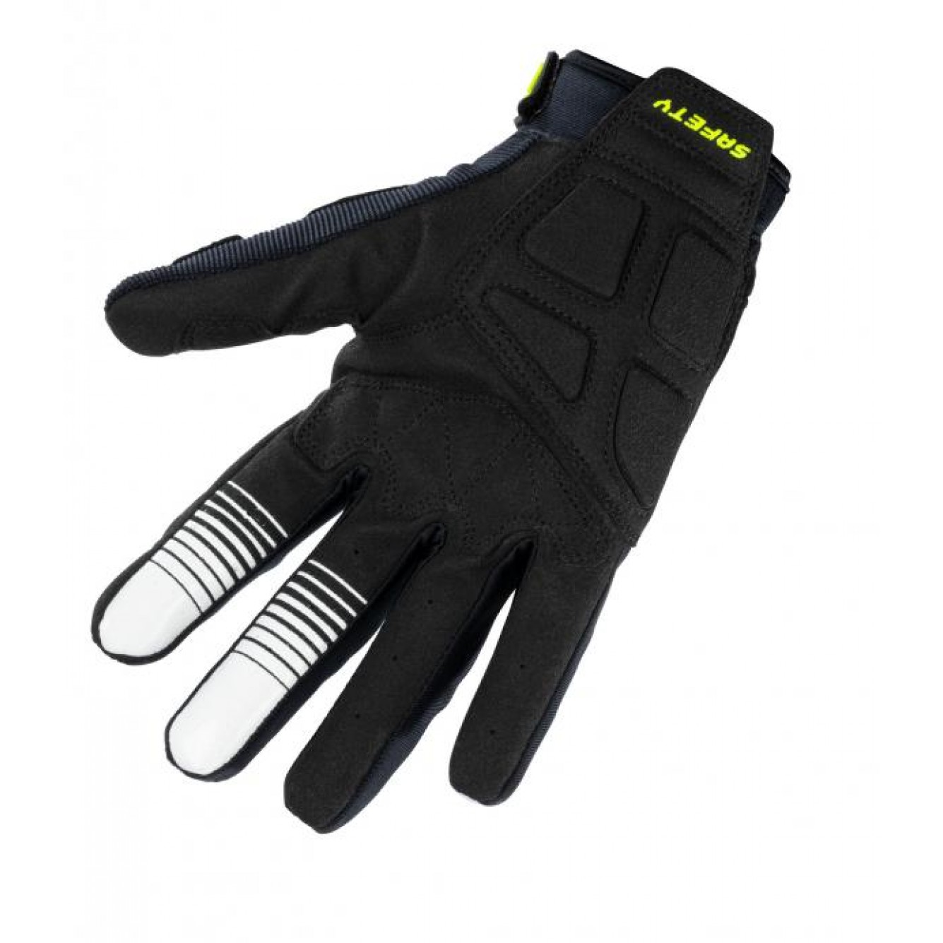 Kenny | Handschoenen Safety Zwart/ Neon Geel