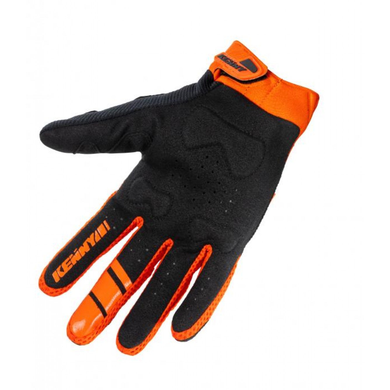 Kenny | Handschoenen Titanium Zwart / Oranje