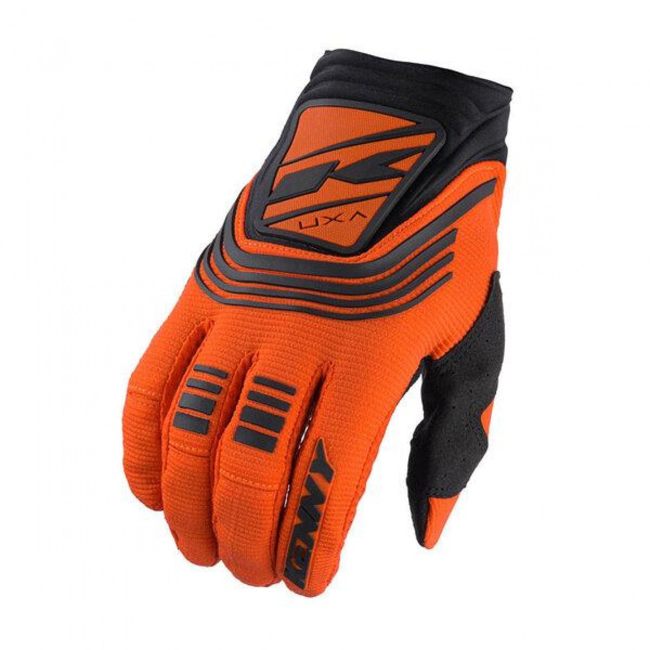 Kenny | Crosshandschoenen Titanium Zwart / Oranje