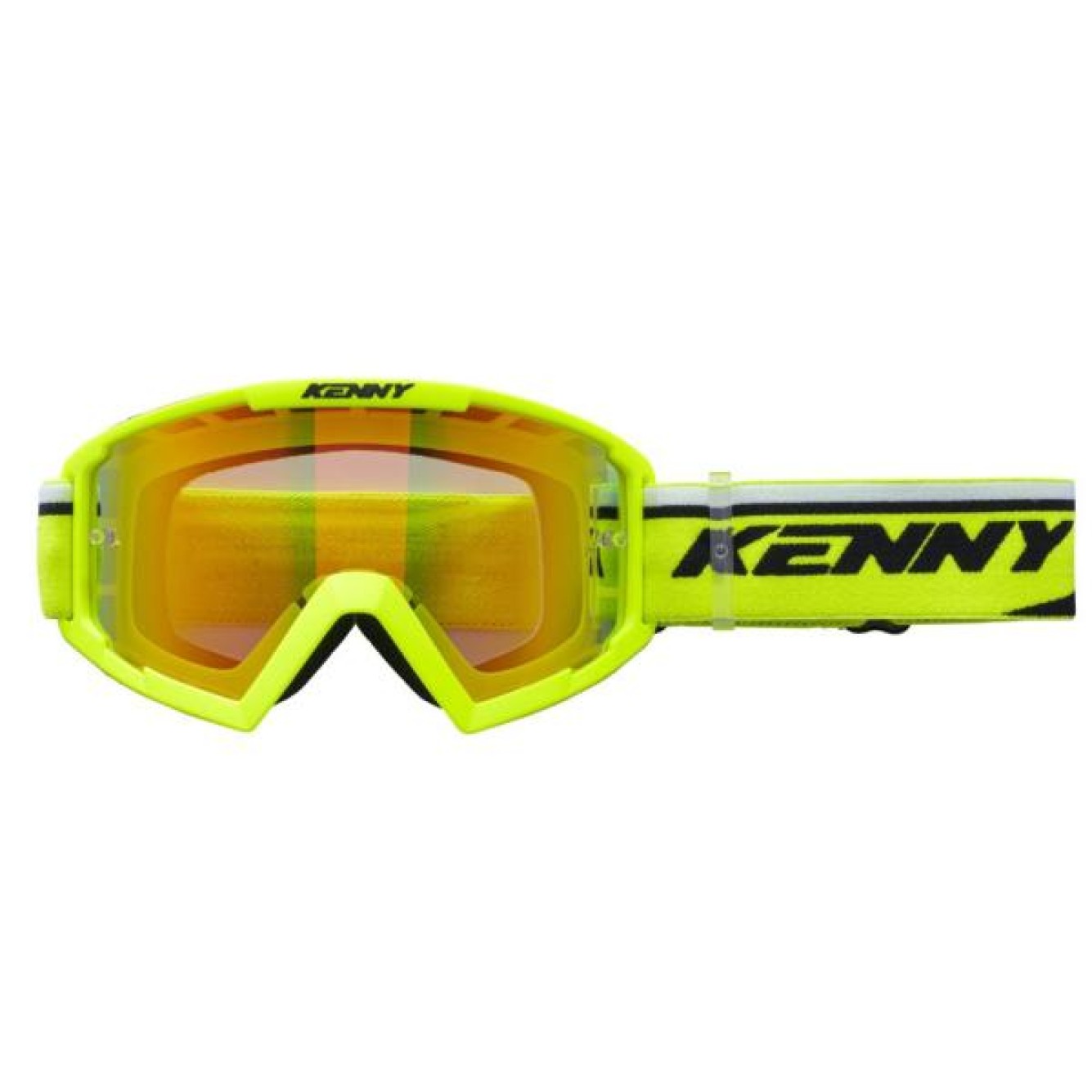 Kenny | Jeugd Crossbril Track Fluor Geel