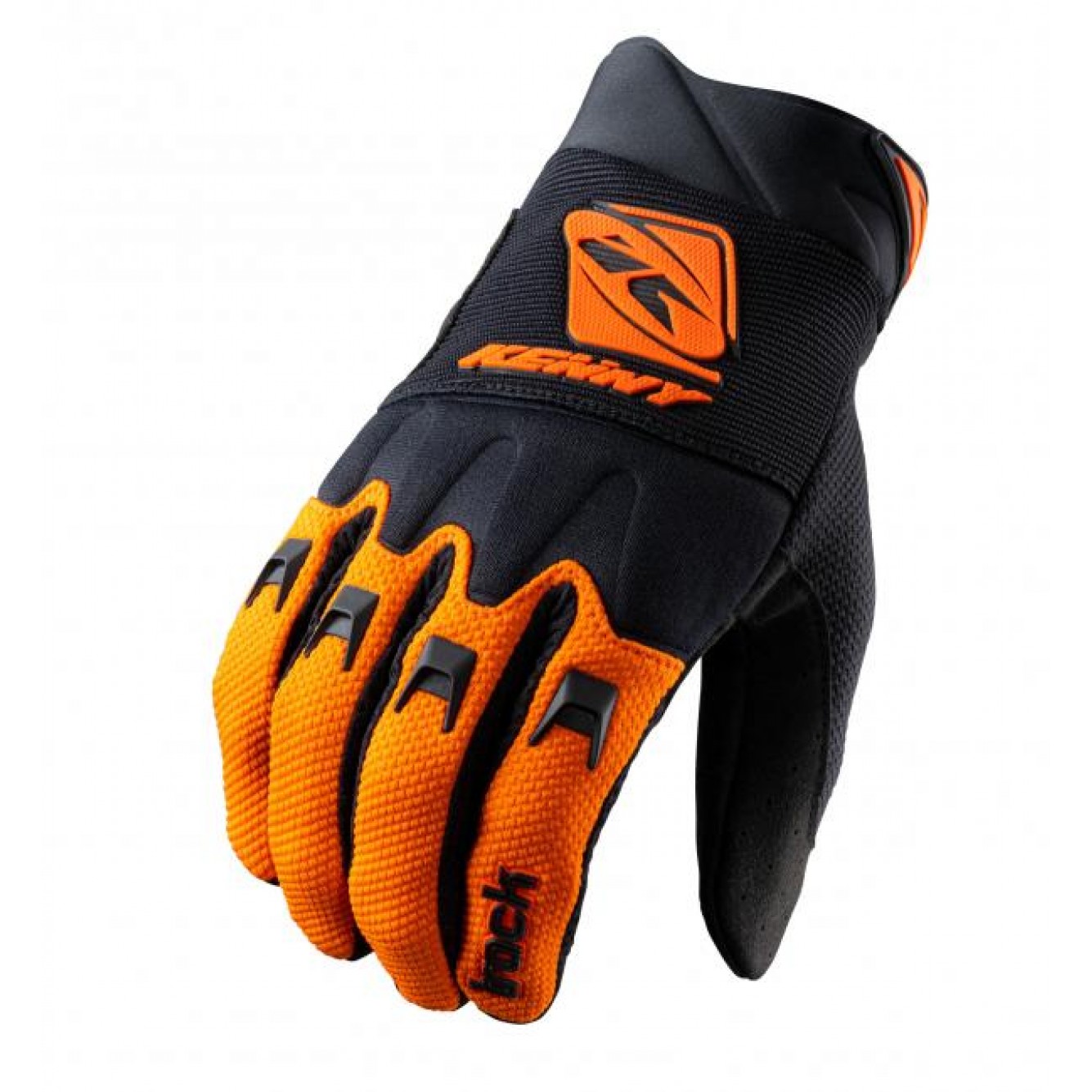 Kenny | Jeugd Handschoenen Track Zwart / Oranje