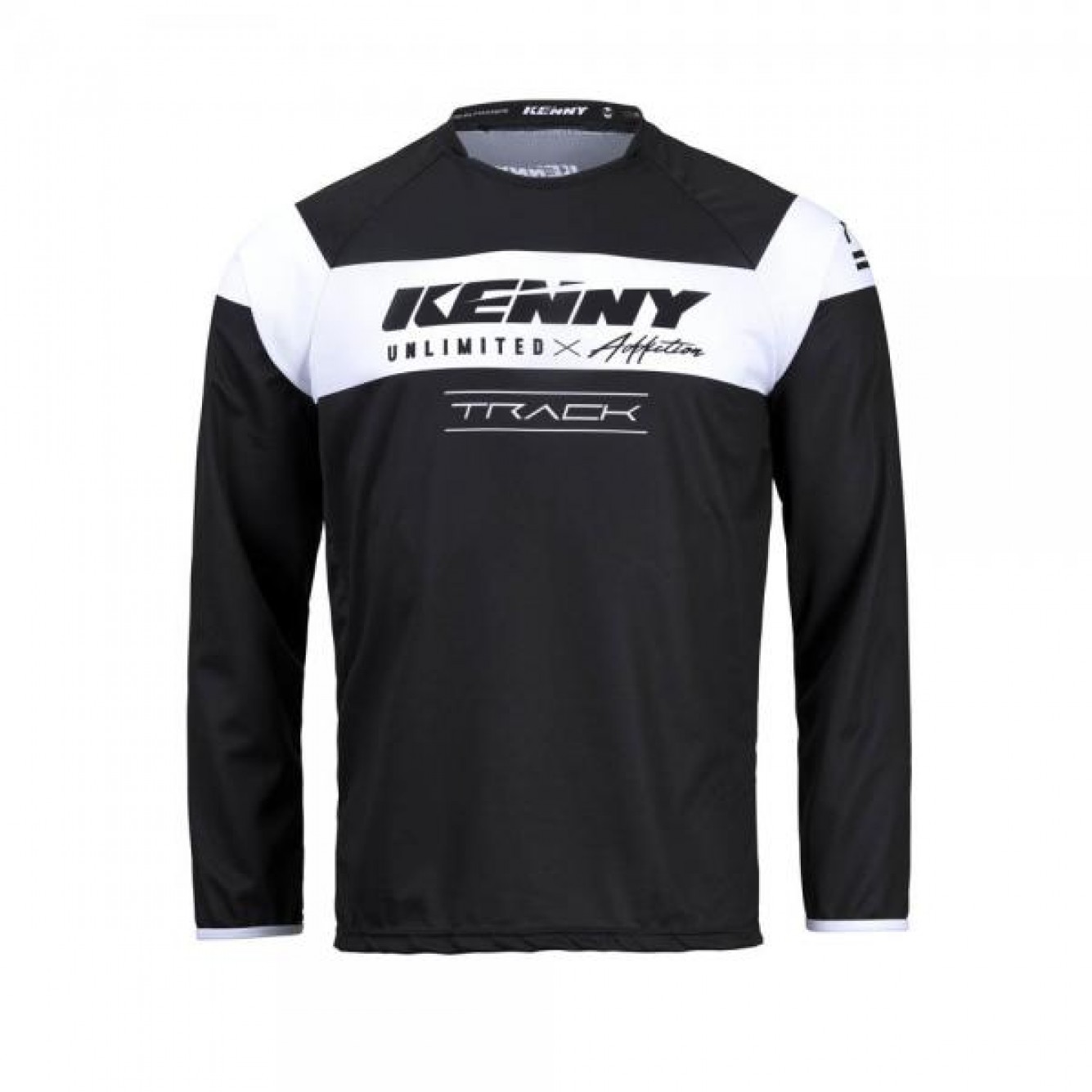 Kenny | Jeugd Shirt Track Raw Zwart