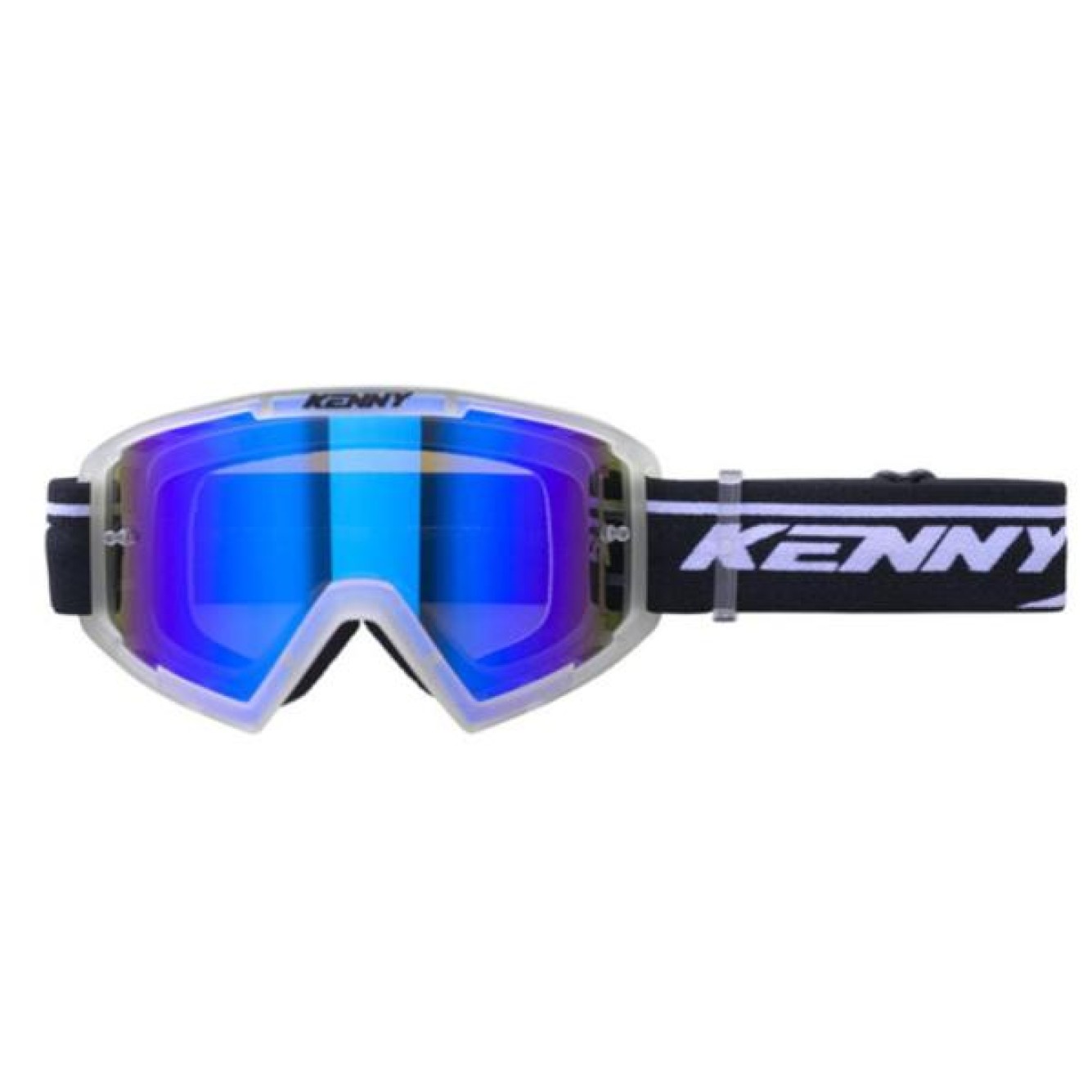 Kenny | Jeugd crossbril Tack Zwart/Clear