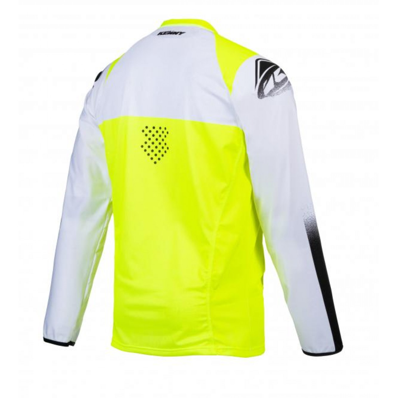 Kenny | Cross Shirt Titanium Neon Geel/ Wit