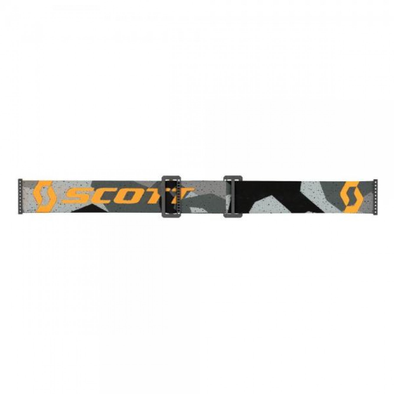 Scott | Crossbril Fury Camo Grijs / Geel - Silver Chroom Glas