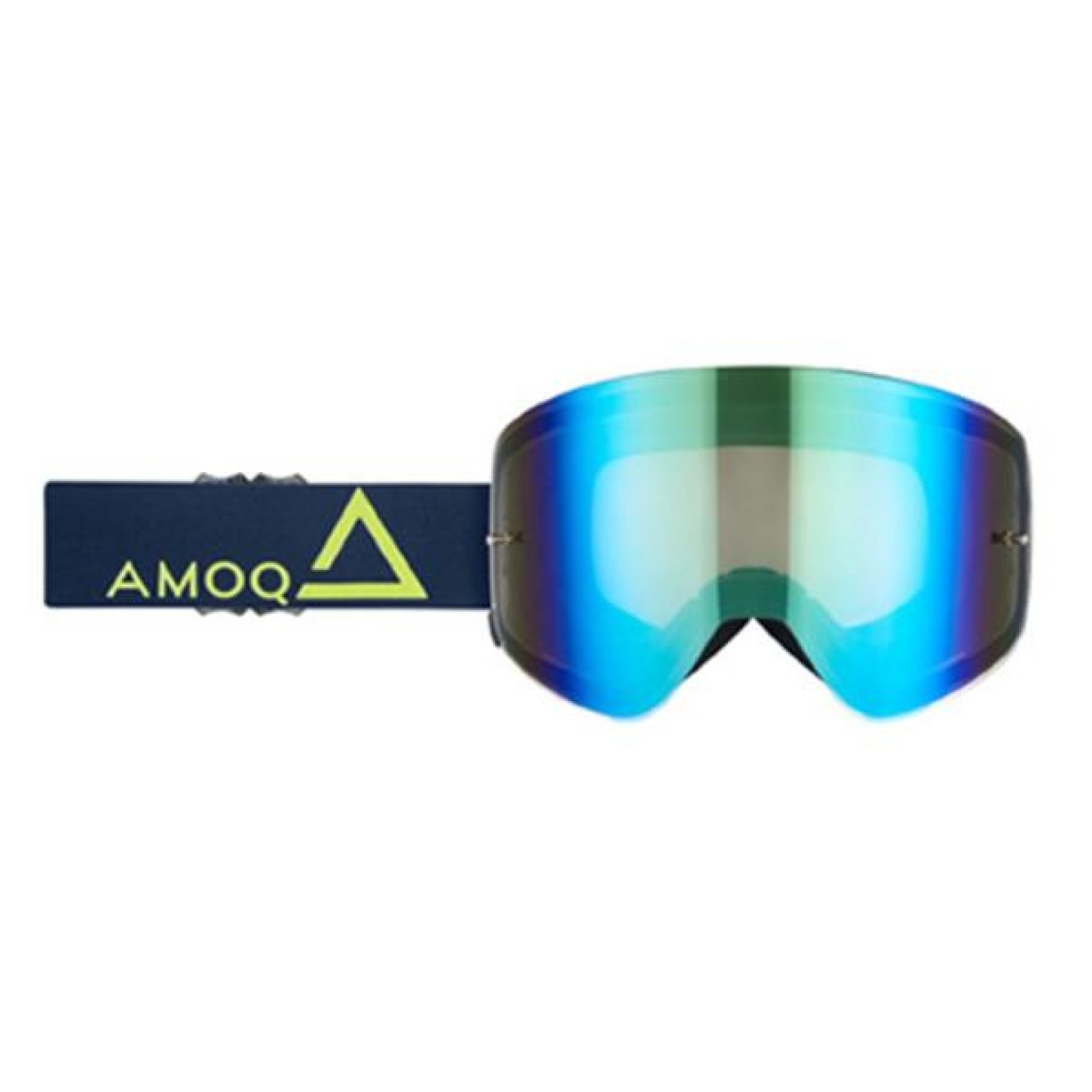 Amoq | Crossbril Magnetic Vision Blauw - Gouden Lens