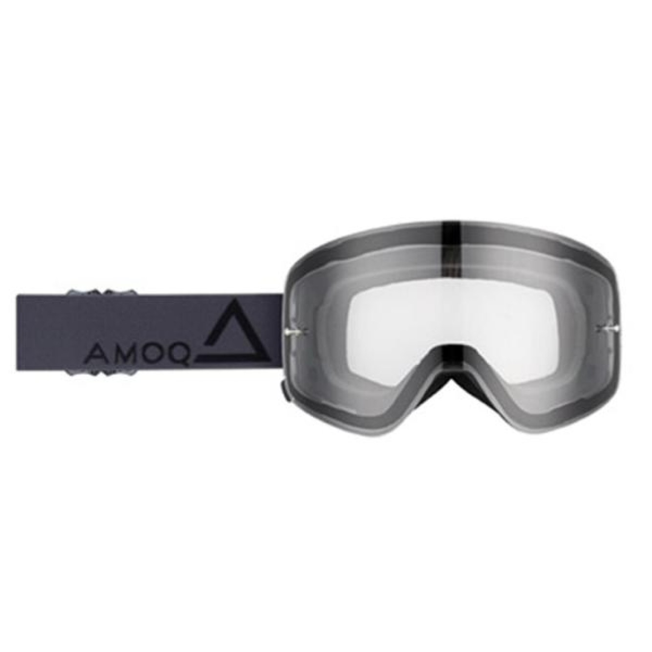 Amoq | Crossbril Magnetic Vision Donkergrijs - Clear Lens