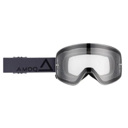 Amoq | Crossbril Magnetic Vision Donkergrijs - Clear Lens