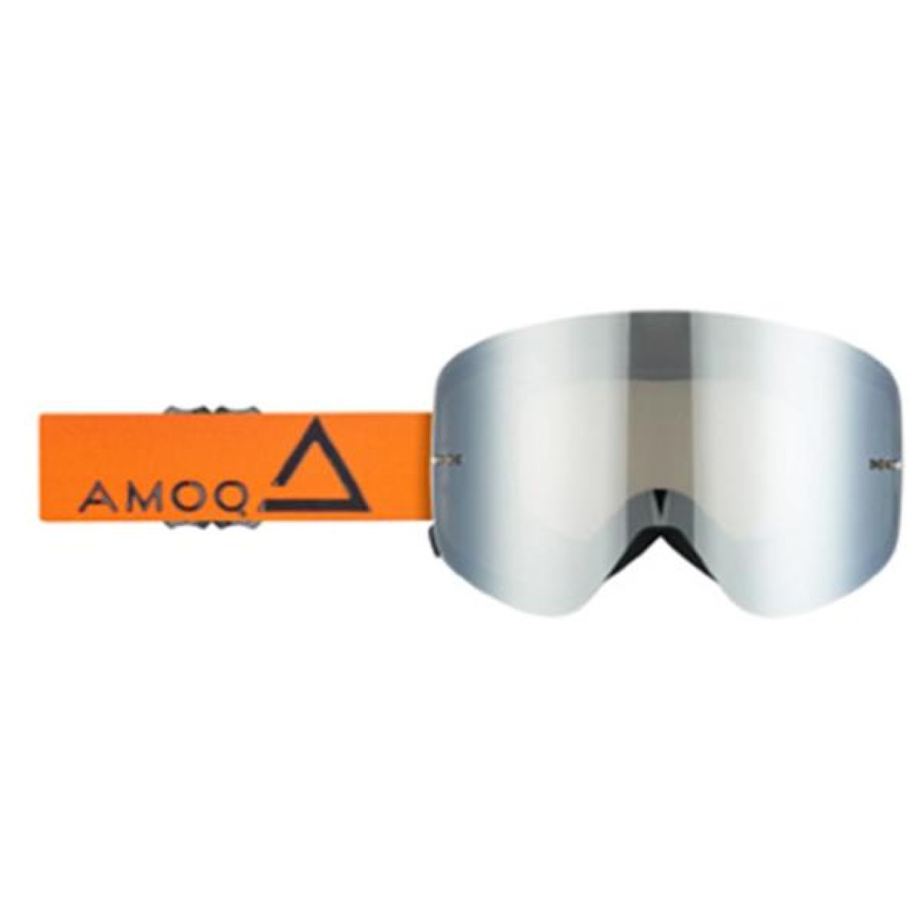 Amoq | Crossbril Magnetic Vision Oranje - Zilveren Lens