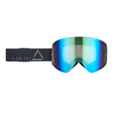 Amoq | Crossbril Magnetic Vision Vent Zwart - Blauwe Lens