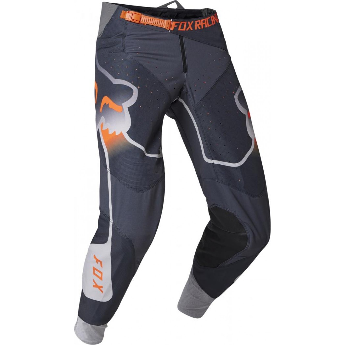 Fox | Crossbroek 360 Vizen Grijs / Oranje