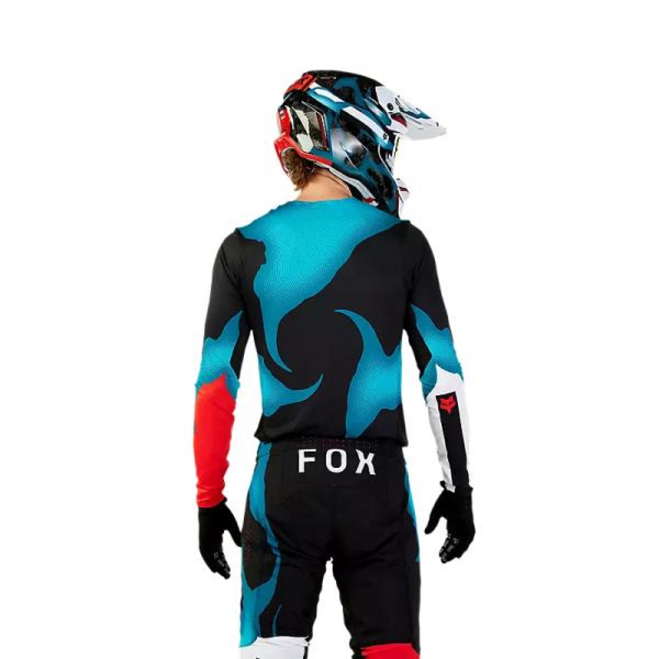 Fox | Cross Shirt Flexair Withered Zwart / Blauw
