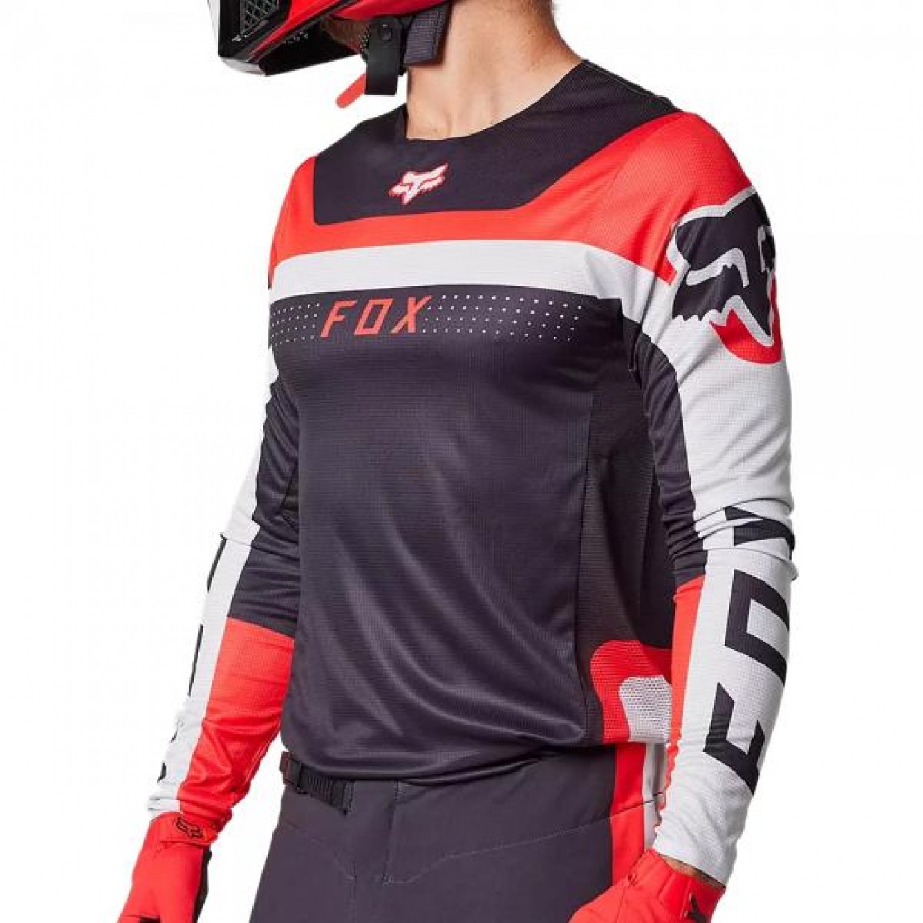 Fox | Cross Shirt Flexair EFEKT Fluor Rood