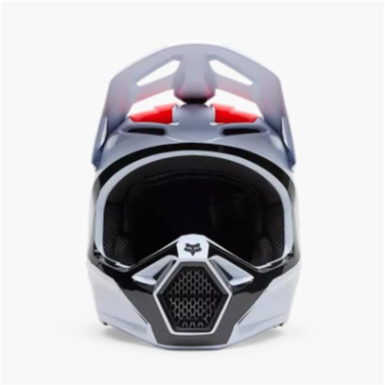 Fox | Crosshelm V1 Flow Wit/Rood
