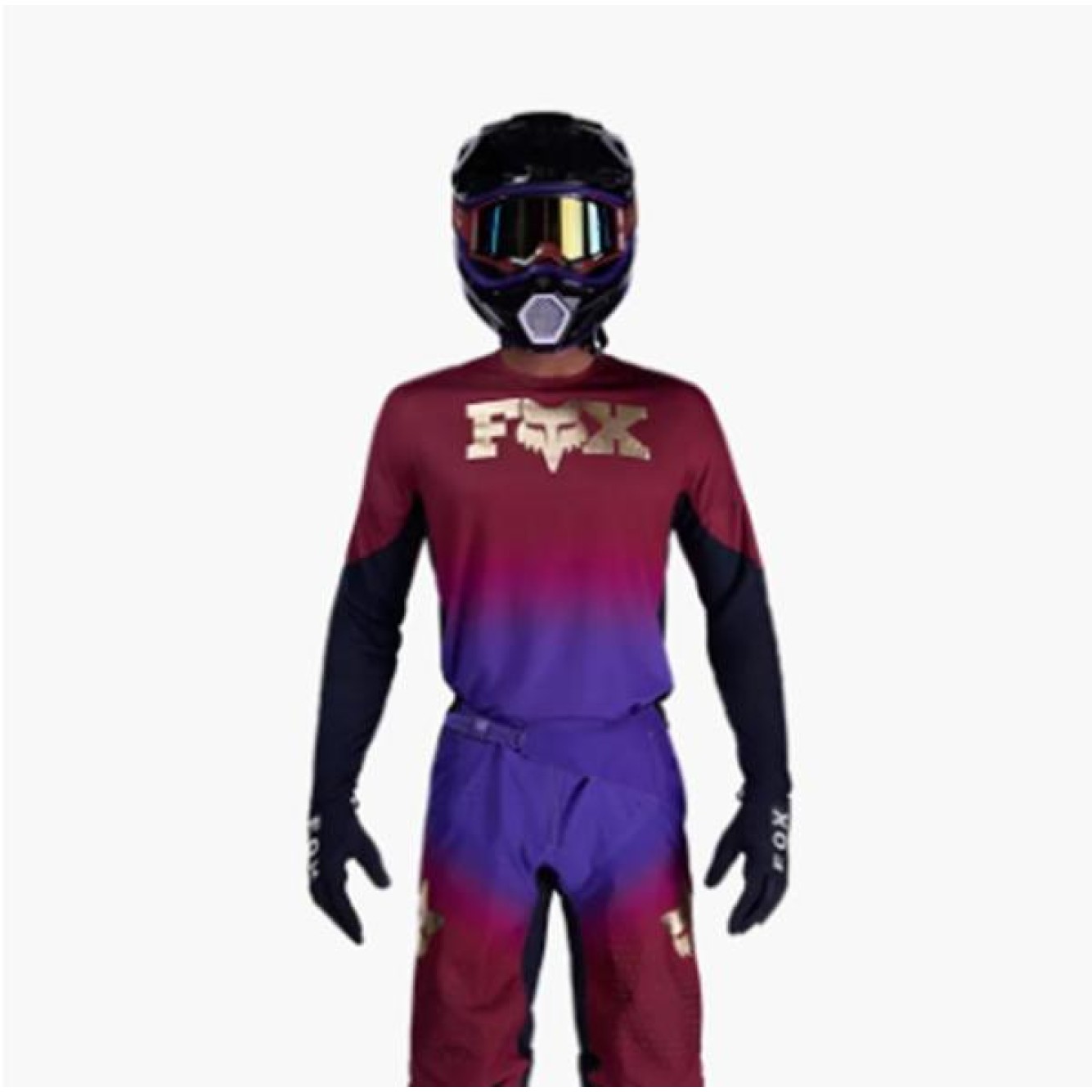 Fox | Cross shirt 360 Drip Roestbruin