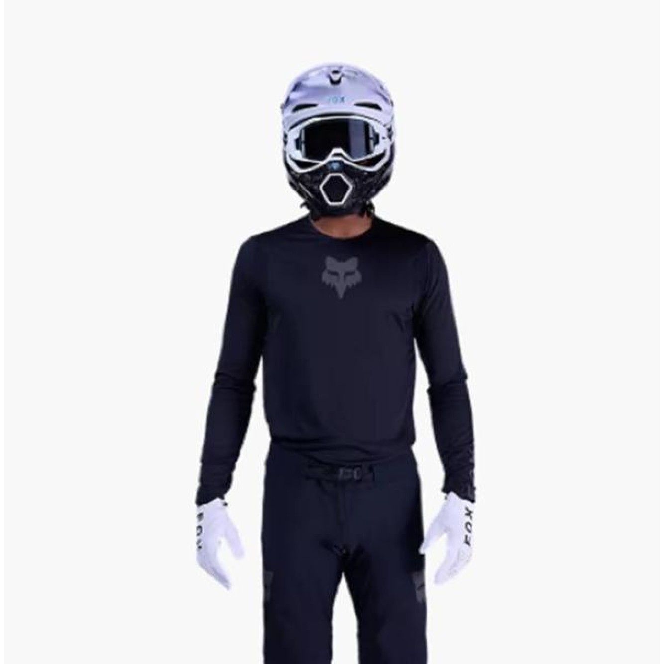 Fox | Cross shirt Flexair Blackout Zwart
