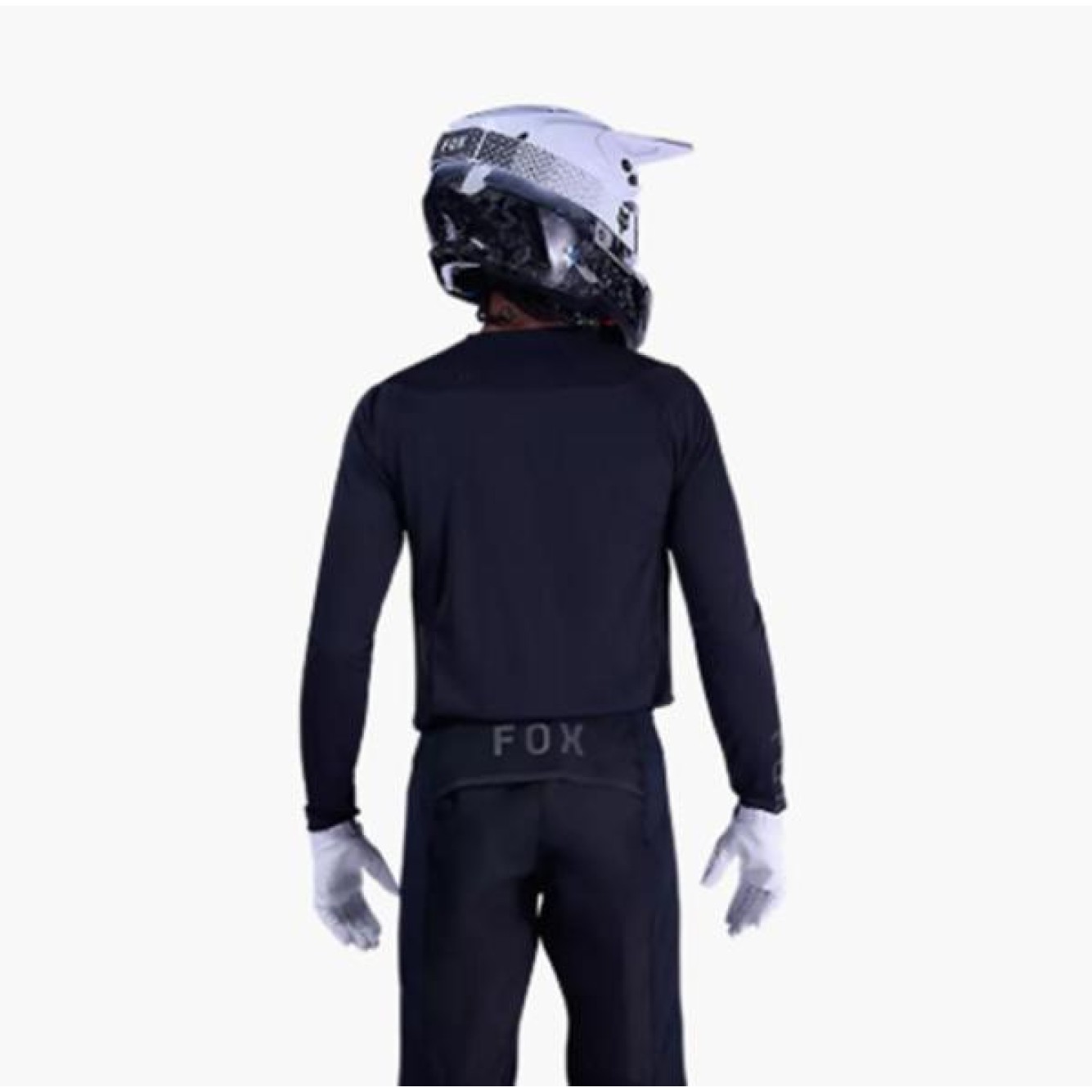 Fox | Cross shirt Flexair Blackout Zwart