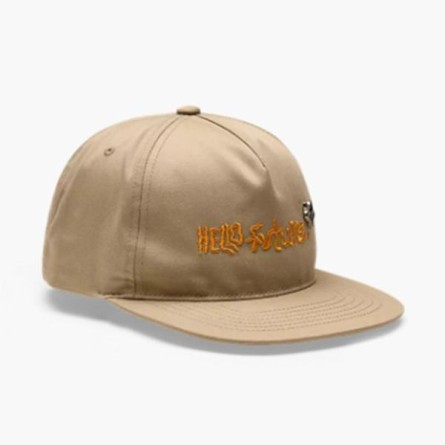 Fox | Hello Future Snapback Pet Ijzerbruin