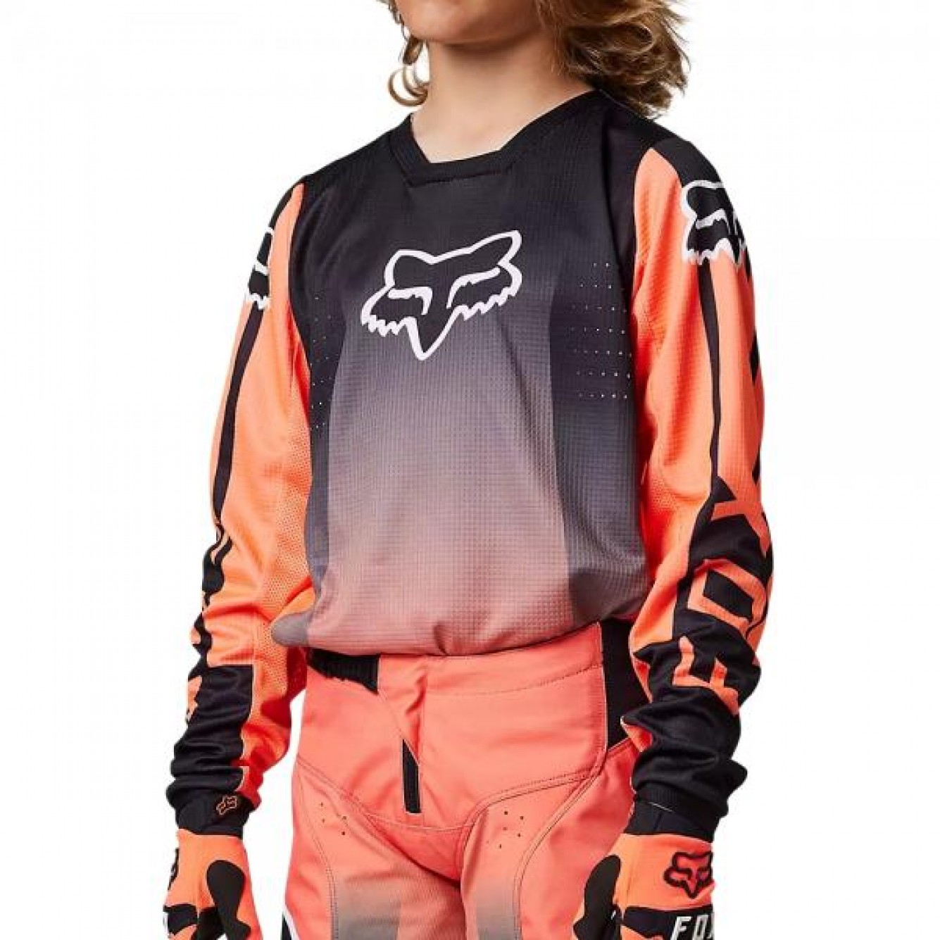 Fox | Jeugd Cross Shirt 180 LEED Fluor Oranje