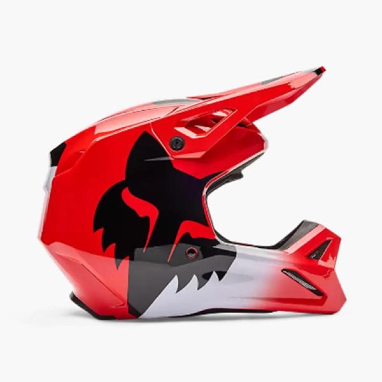 Fox | Jeugd Crosshelm V1 Shield Rood