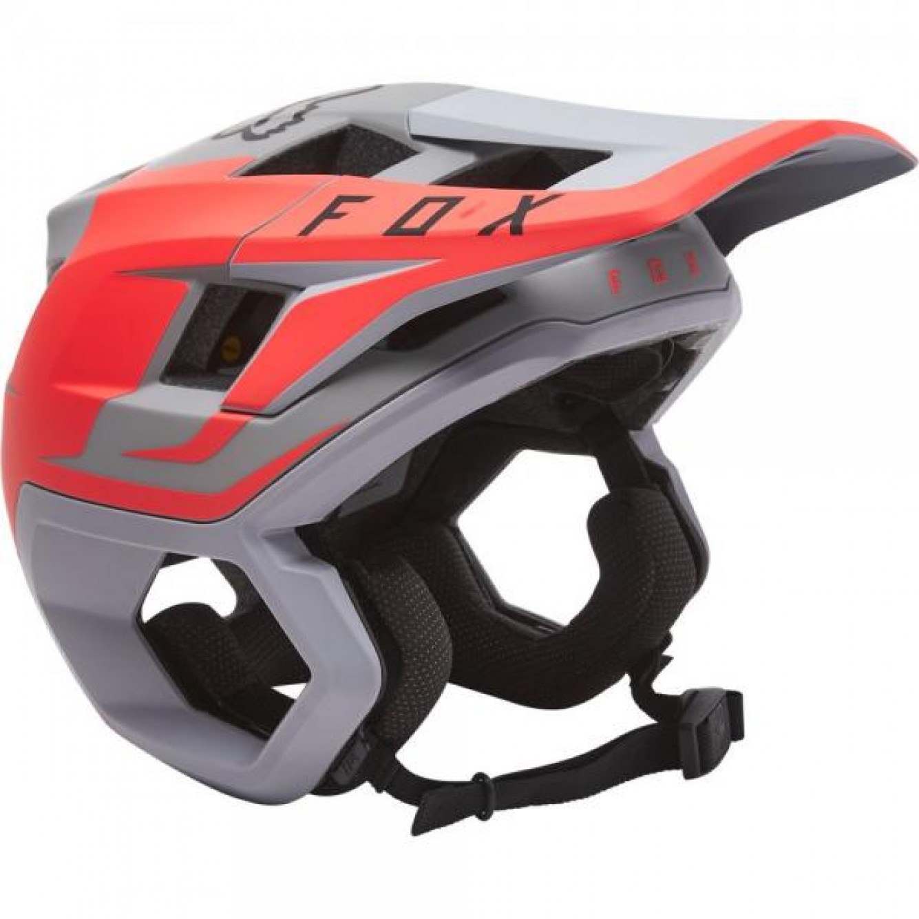 Fox | MTB Helm Dropframe Pro Rood / Grijs