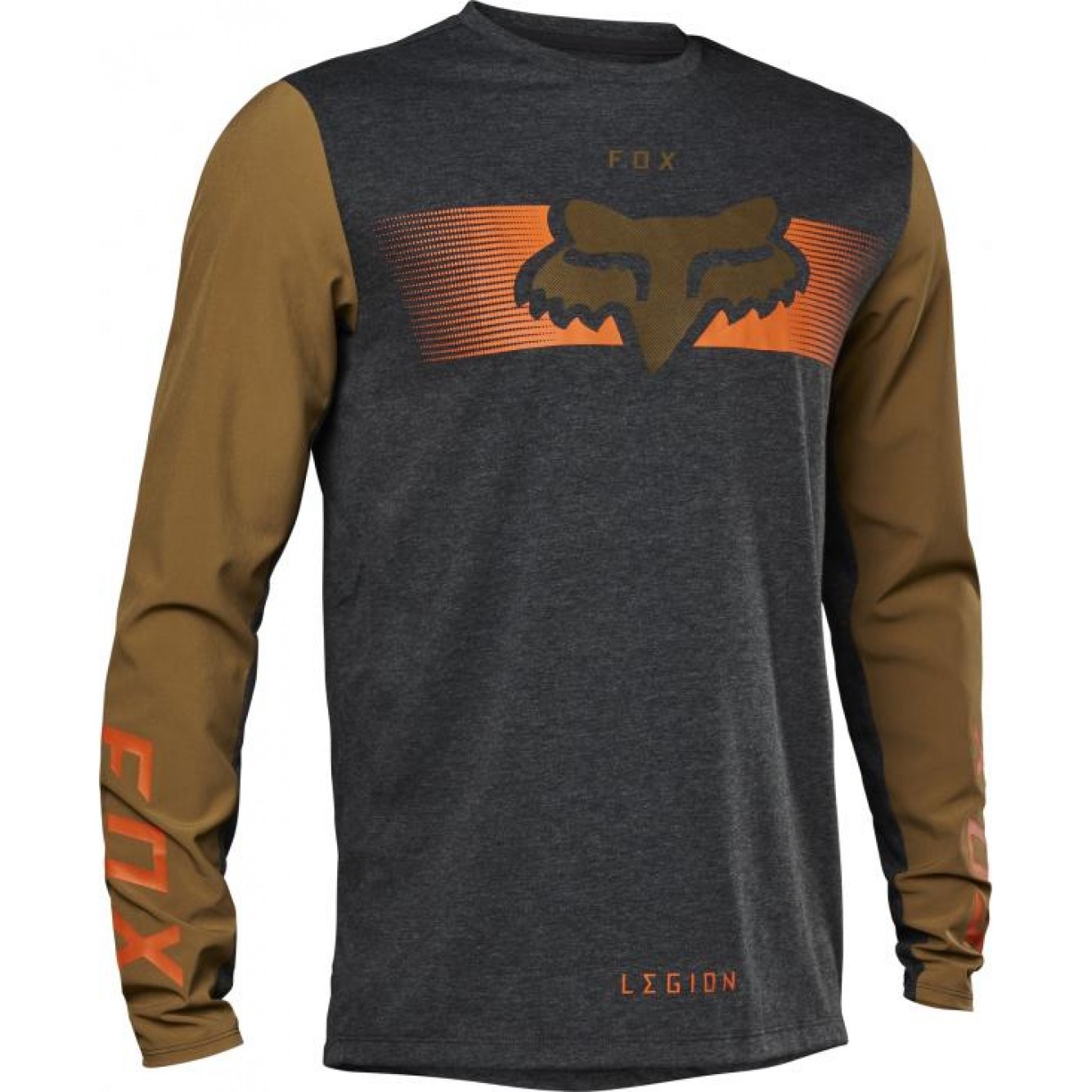 Fox | Off-Road Shirt Ranger Zwart / Oranje