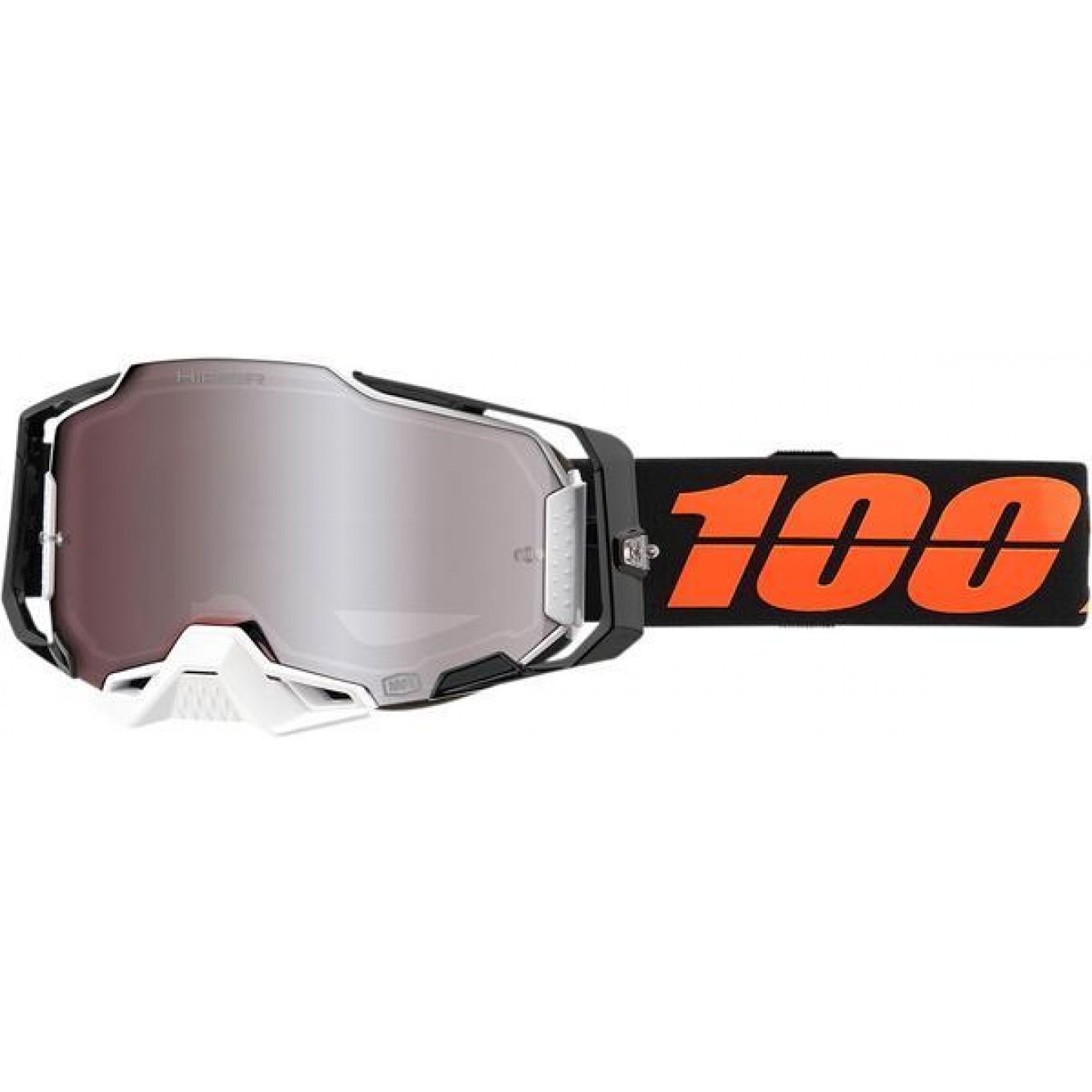 100% | Crossbril Armega Zwart / Oranje