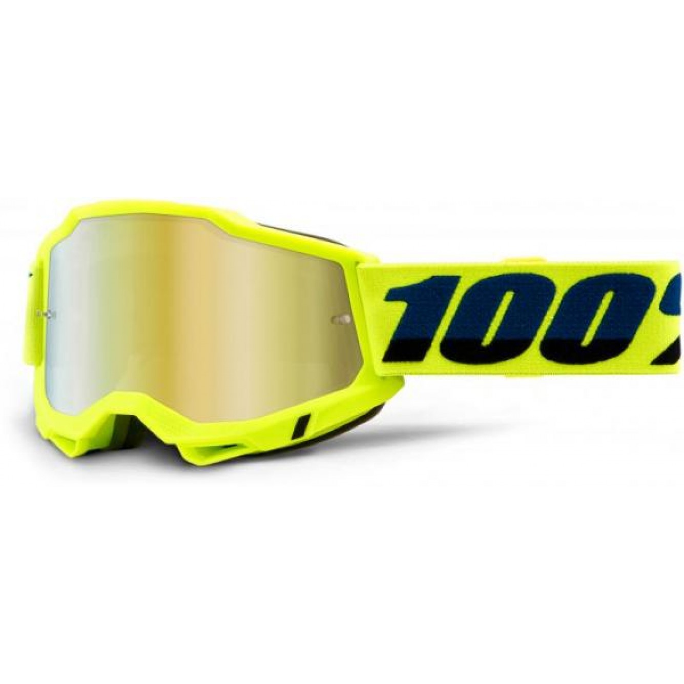 100% | Jeugd Crossbril Accuri 2 jr. Geel Gouden Lens