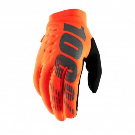 100% | Jeugd Handschoenen winter Brisker Oranje