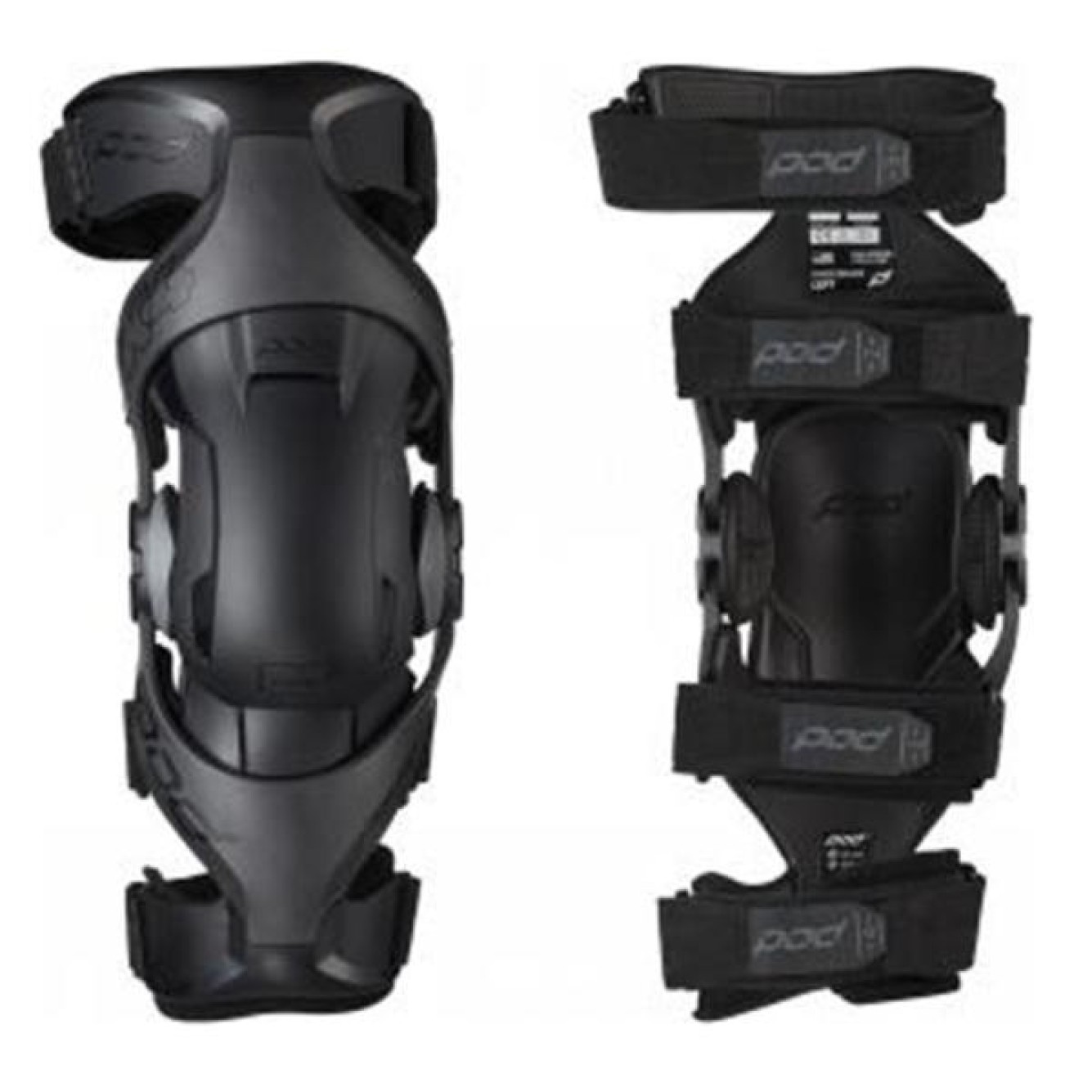 POD | K4 Jeugd Kniebraces Set Zwart